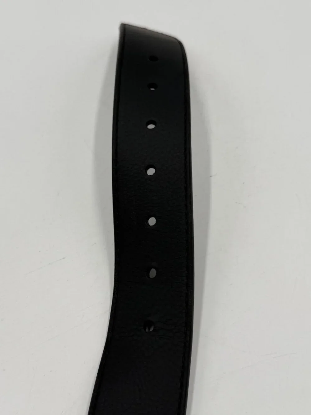 Old Navy Synthetic Leather Belt Size XL Black Buckle Dress Work 1.5